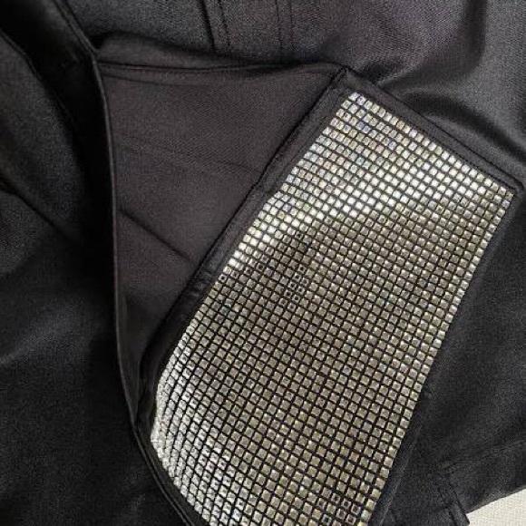 ‼️🤩WOW Alexander Wang crystal-embellished split-cuff BEAUTIFUL STUNNING top‼️ - Picture 4 of 9